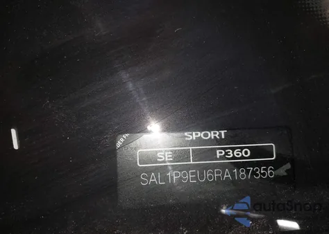 2024 Land Rover Range Rover Sport Se из США, поврежденный, VIN SAL1P9EU6RA187356